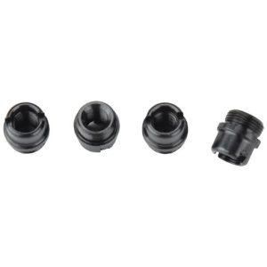 ED BROWN GRIP SCREW BUSHINGS - BLUED 4-PACK FOR 1911
