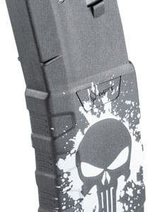 MFT EXD MAGAZINE AR15 5.56X45 - 30RD PUNISHER SPLAT WHITE