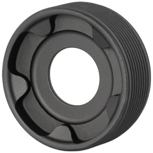 RUGGED SUPPRESSORS FRONT CAP - 45ACP OBSIDIAN 45