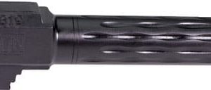 FAXON FITS GLOCK 19 BARREL 9MM - FLAME FLUTED NON THREADED BLK