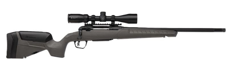 SAVAGE 110 TRAILBLAZER XP 243 - 20" TUNGSTEN/GREY ADJ LOP
