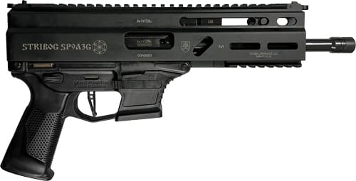 GRAND POWER STRIBOG SP9A3G 9MM - 8" BBL 30 RD MAG BLACK
