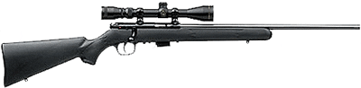 SAVAGE 93R17-FXP 17HMR 21" - W/3-9X40 ACCU TGR BLUED/SYN