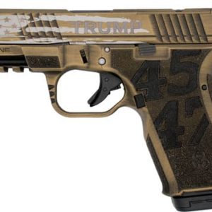 BLACK RAIN FRONTLINE 9MM - PISTOL TRUMP CUSTOM 15RD GOLD