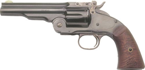CIMARRON NO.3 SCHOFIELD 38SPC - 5" FS BLUED WALNUT