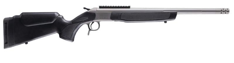 CVA SCOUT TD V3 243 WIN 20" - STAINLESS/BLACK SYNTHETIC