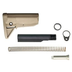 BCM STOCK KIT MOD 0 FDE - FITS AR-15 COMPLETE KIT