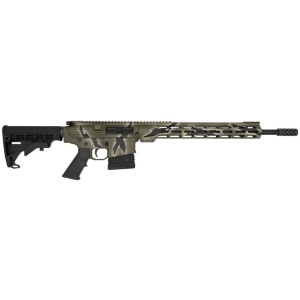 GLFA AR10 RIFLE 308 WIN 18" - NIT 10RD PURSUIT GREEN CAMO