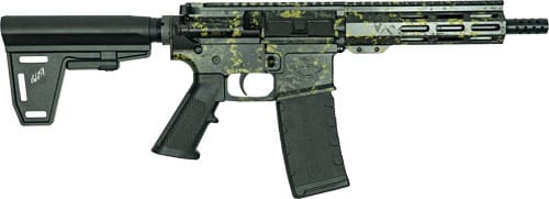 GLFA AR15 PISTOL 223 WYLDE - BUNDLE W/ 5 KNIVES LICHEN BLK
