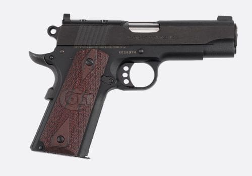 COLT LIGHTWEIGHT COMMANDER  45 - ACP 4.25" 8RD ANODIZED BLUED