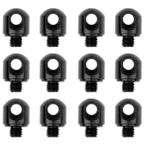 GROVTEC 1/8" MACHINE SCREWS - 12-PACK BLACK