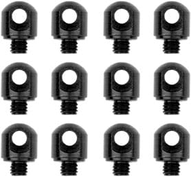 GROVTEC 1/8" MACHINE SCREWS - 12-PACK BLACK