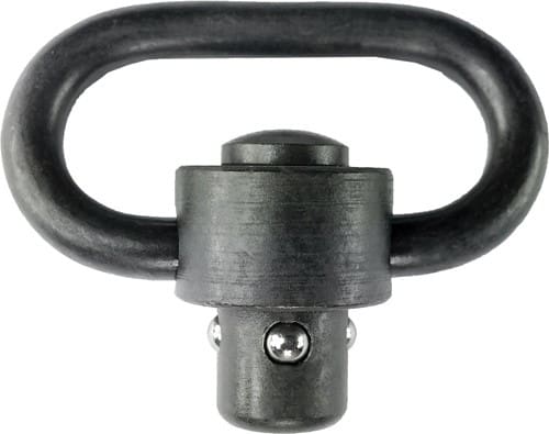 GROVTEC SINGLE HD PUSH BUTTON - SWIVEL BLACK 1 1/4" 1-PACK