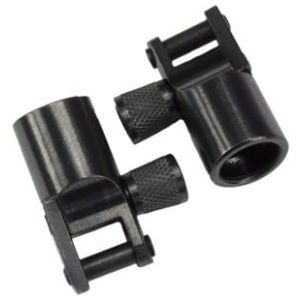 GROVTEC PUSH BUTTON BASE TO - SWIVEL STUD ADAPTOR BLACK