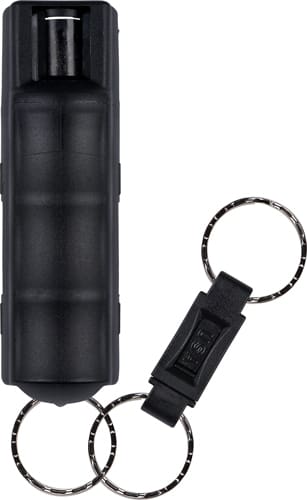 SABRE 3-N-1 SPRAY HARDCASE - UNIT WITH QR RING 15GR BLACK