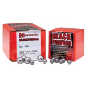 HORNADY .530 .54 CALIBER - ROUND BALL 100CT 15BX/CS