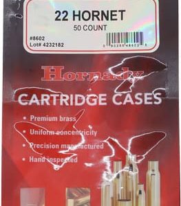 HORNADY UNPRIMED CASES 22 - HORNET 50 PACK 5PK/CS
