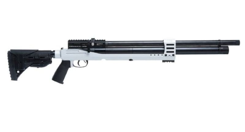 JTS AIRACUDA  PCP .25 CAL - ALUMINUM CHASSIS 2-10RD SILVER
