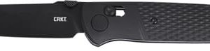 CRKT COUNTERPART 3.38" PLAIN - EDGE BLACKOUT CROSSBAR LOCK