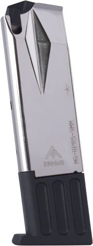 MEC-GAR MAGAZINE RUGER P85/89/ - 93/94/95/PC9 9MM 10RD NICKEL