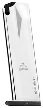 MEC-GAR MAGAZINE RUGER P85/89/ - 93/94/95/PC9 9MM 17RD NICKEL