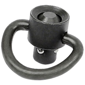 MI QD SLING SWIVEL HEAVY DUTY - D-RING WITH FLUSH BUTTON