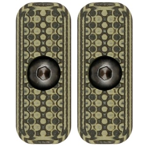 MI LEVER STOCK G10 M-LOK PANEL - OD GREEN/BLACK 2-PACK