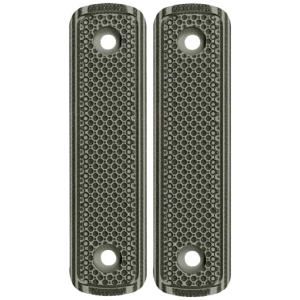 MI LEVER ACTION G10 STRAIGHT - GRIP PANEL GREY / BLACK