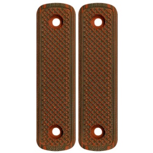 MI LEVER ACTION G10 STRAIGHT - GRIP PANEL RED / BLACK