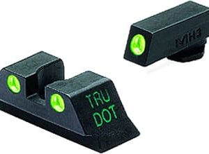 MEPROLIGHT NIGHT SIGHT FIXED - SET GREEN/GREEN FOR MOST GLOCK