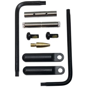 KNS PIN KIT NON-ROTATING - GEN2 AR15/M16 .154 BLACK