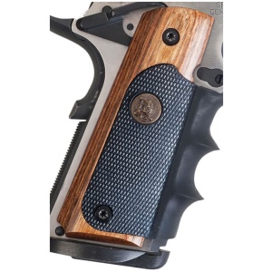 PACHMAYR LAMINATED WOOD GRIPS - 1911 HERITAGE WALNUT