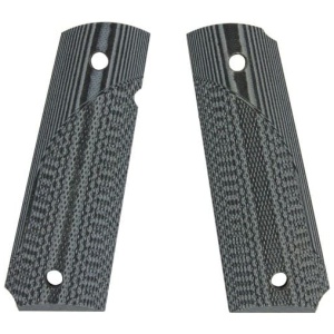 PACHMAYR DOMINATOR G10 GRIPS - FOR 1911 GRAY/BLACK CHECKERED