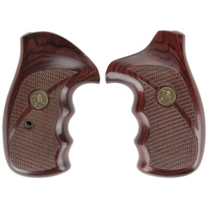PACHMAYR LAMINATED WOOD GRIPS - S&W K&L-FRAME RND BUTT ROSEWD