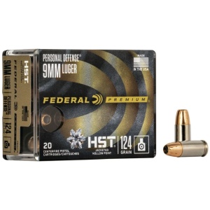 FDR 9MM 124GR HST JHP 20RD