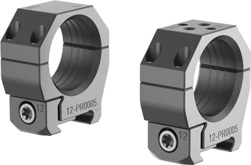 AUDERE SCOPE RINGS PSR 30MM - LOW BLACK