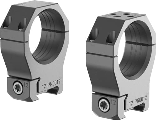 AUDERE SCOPE RINGS PSR 34MM - HIGH BLACK