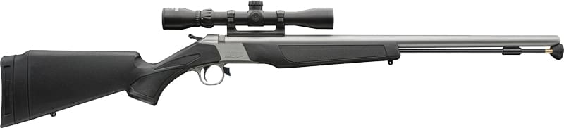 CVA WOLF V2 PACKAGE 50CAL 24" - 3-9X32 STAINLESS/BLACK