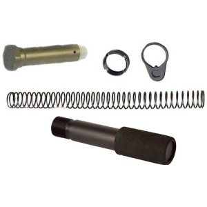 J&E PISTOL BUFFER TUBE COMBO - KIT BLACK