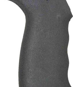 J&E TEXTURED RUBBERED PISTOL - GRIP W/STORAGE BLACK