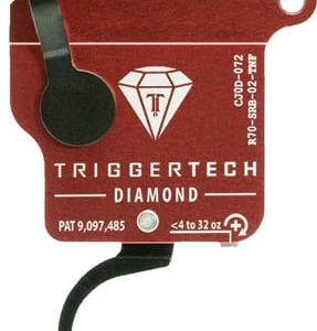 TRIGGERTECH REM 700 SNGLE STG - BLACK DIAMOND FLAT CLEAN