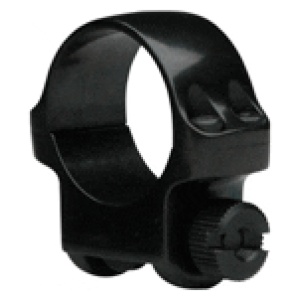 RUGER 3B RING LOW BLUED 1" - 1-RING PACKED INDIVIDUALLY