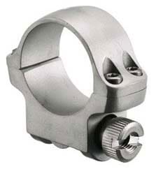 RUGER 3K RING S/S LOW 1" - 1-RING PACKED INDIVIDUALLY
