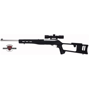 ADV TECH STOCK RUGER 10/22 - STANDARD BARREL BLACK SYN