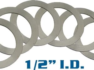 YHM BARREL SHIM SET 1/2" I.D. - SET OF 6