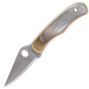 SPY BUG 1.25" NICKEL/ABALONE