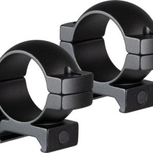 TRUGLO RINGS 1" MEDIUM MATTE - BLACK WEAVER/PICATINNY ALUMNM