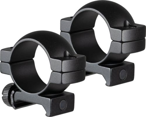 TRUGLO RINGS 1" MEDIUM MATTE - BLACK WEAVER/PICATINNY ALUMNM