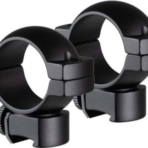 TRUGLO RINGS 1" MEDIUM MATTE - RIMFIRE/AIRGUN 3/8" W/4 SCREWS