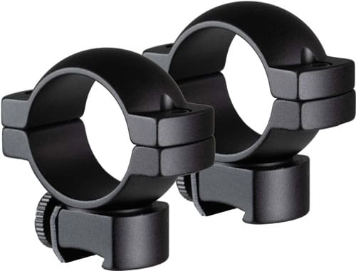 TRUGLO RINGS 1" MEDIUM MATTE - RIMFIRE/AIRGUN 3/8" W/4 SCREWS